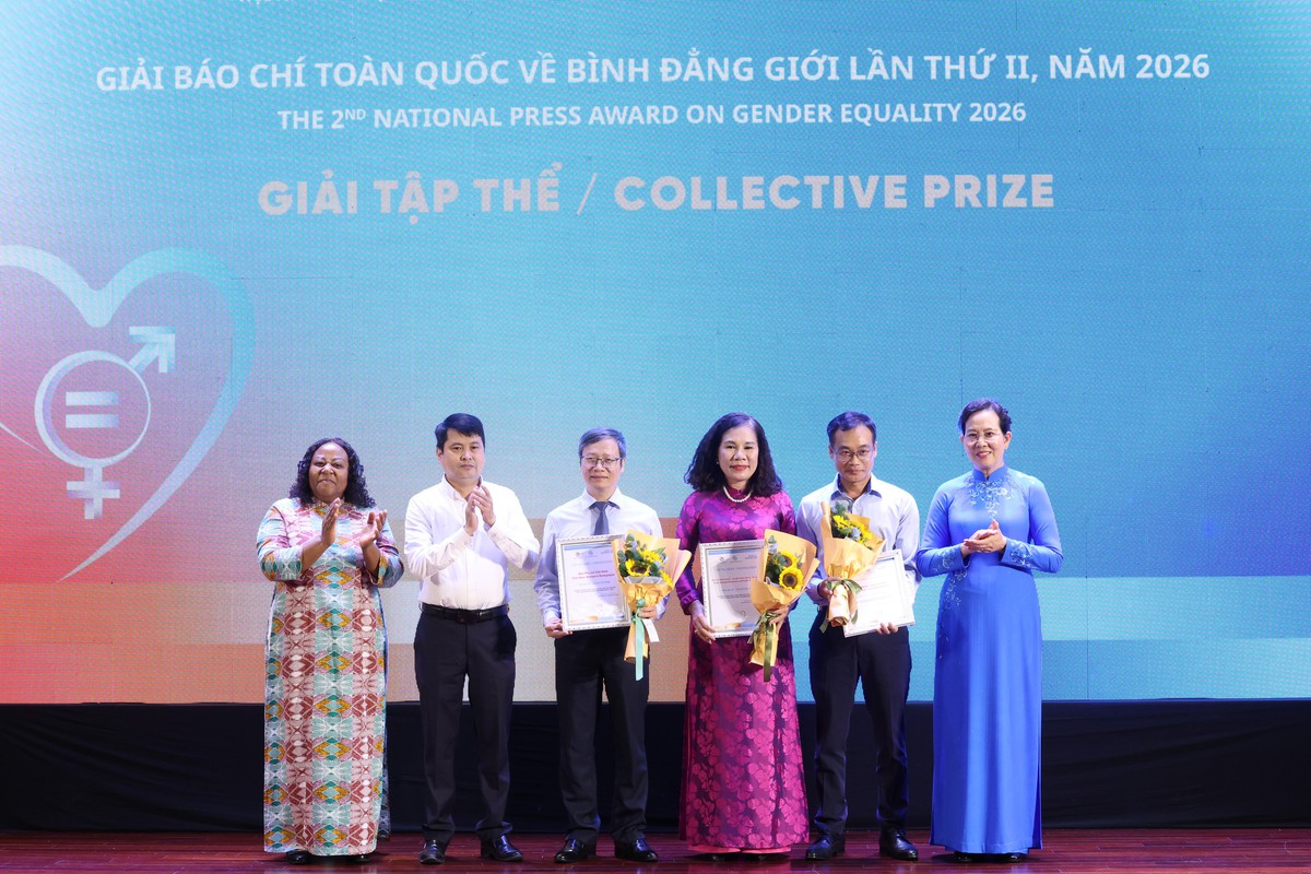 Báo Phụ nữ Việt Nam đoạt giải A Giải Báo chí toàn quốc về Bình đẳng giới lần thứ II- Ảnh 10.