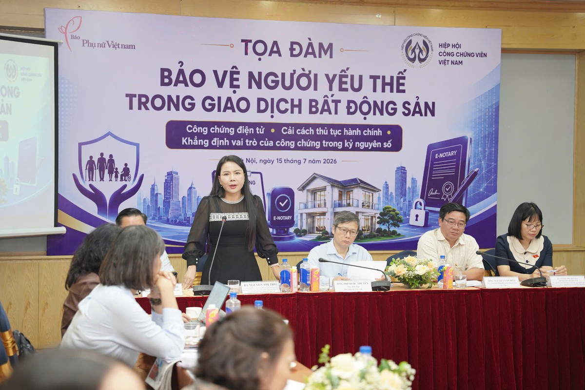 Những dấu ấn tại tọa đàm: Bảo vệ người yếu thế trong giao dịch bất động sản- Ảnh 2.