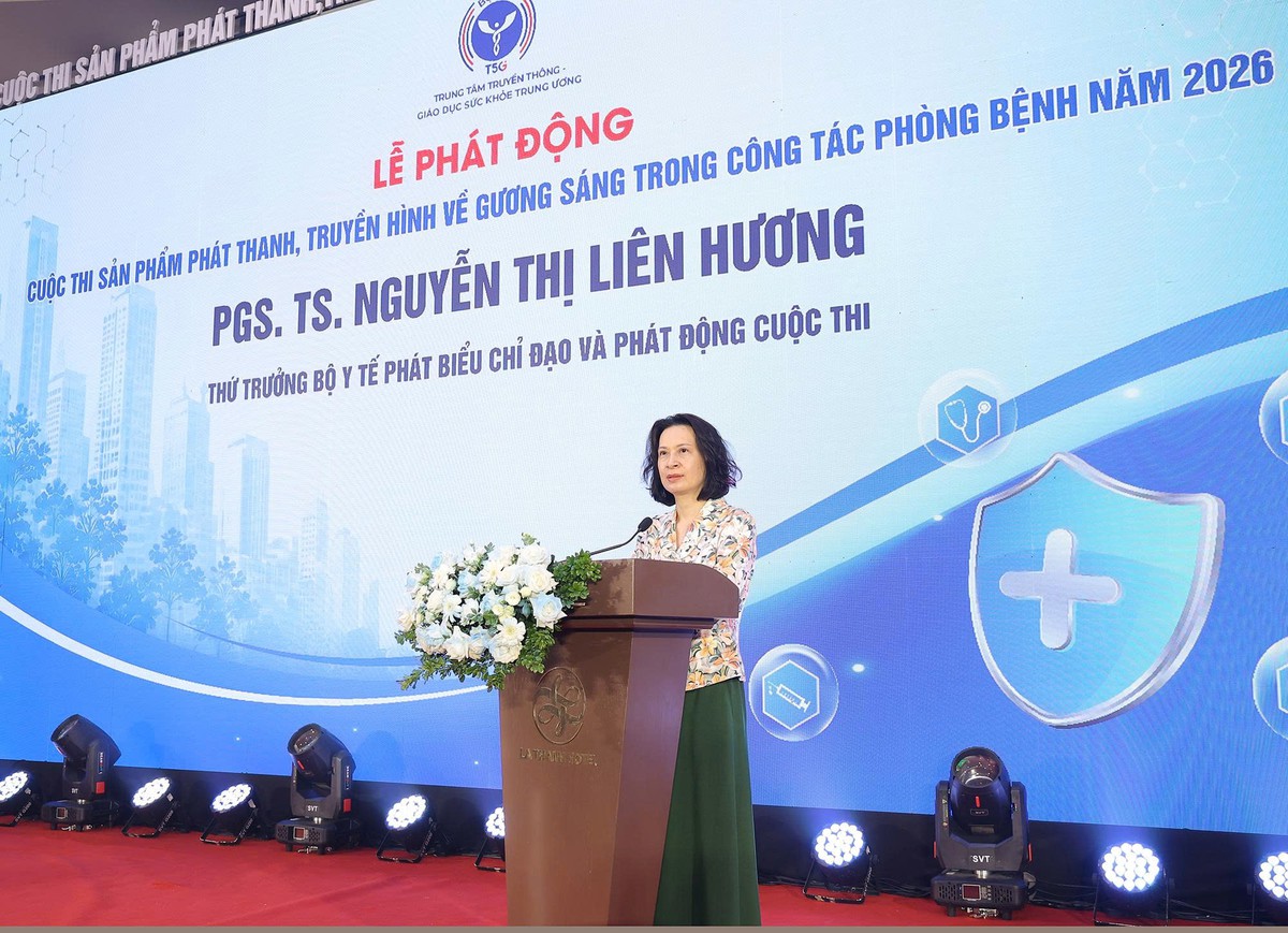 Phát động cuộc thi về gương sáng trong công tác phòng bệnh, tổng giải thưởng hơn 300 triệu đồng - Ảnh 1.