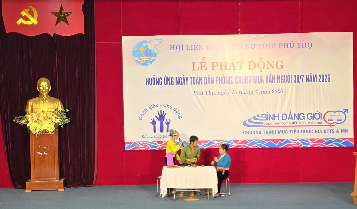 Phú Thọ phát động hưởng ứng Ngày toàn dân phòng, chống mua bán người năm 2026 - Ảnh 2.