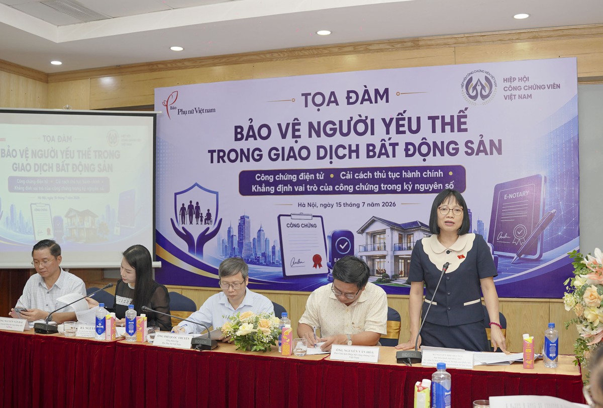 Những dấu ấn tại tọa đàm: Bảo vệ người yếu thế trong giao dịch bất động sản- Ảnh 3.