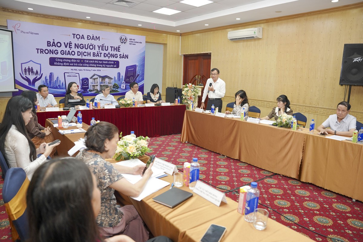 Những dấu ấn tại tọa đàm: Bảo vệ người yếu thế trong giao dịch bất động sản- Ảnh 10.