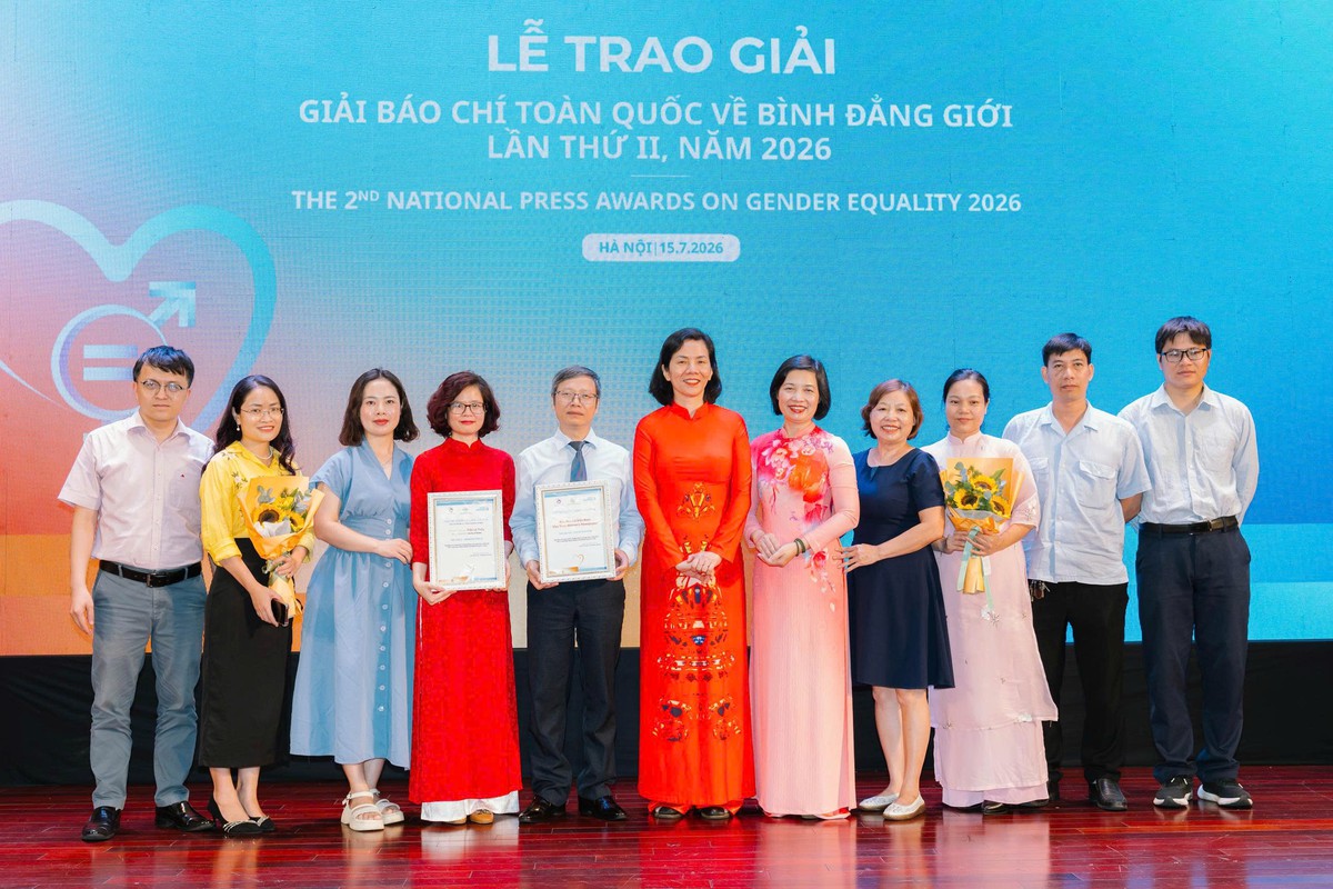 Báo Phụ nữ Việt Nam đoạt giải A Giải Báo chí toàn quốc về Bình đẳng giới lần thứ II - Ảnh 14.