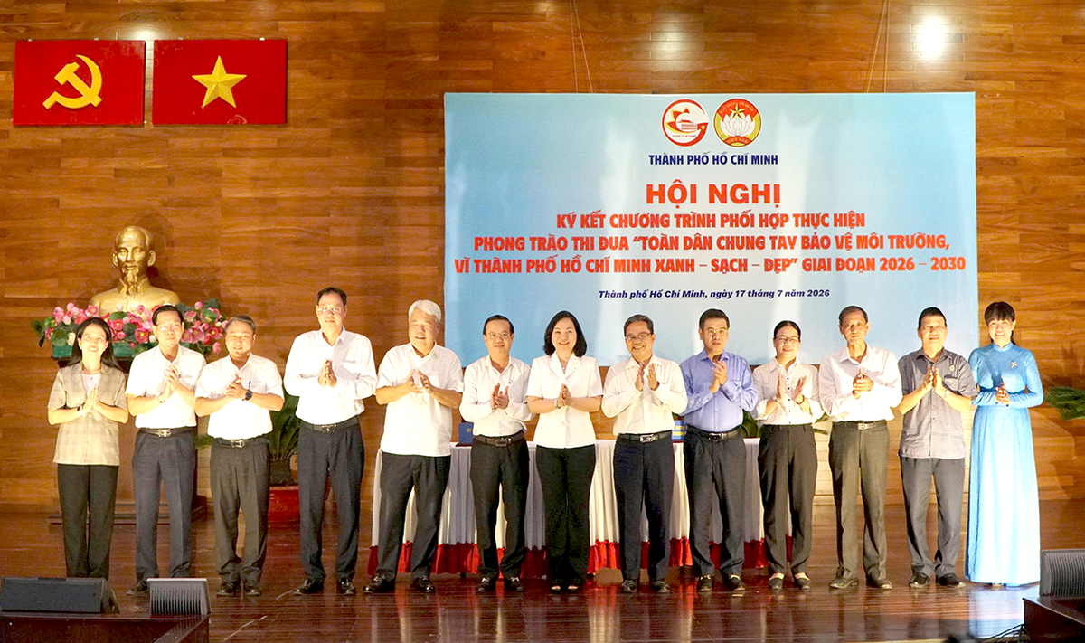 TPHCM: Phát huy sức mạnh toàn dân, chung tay vì đô thị xanh - sạch - đẹp giai đoạn 2026-2030 - Ảnh 2.