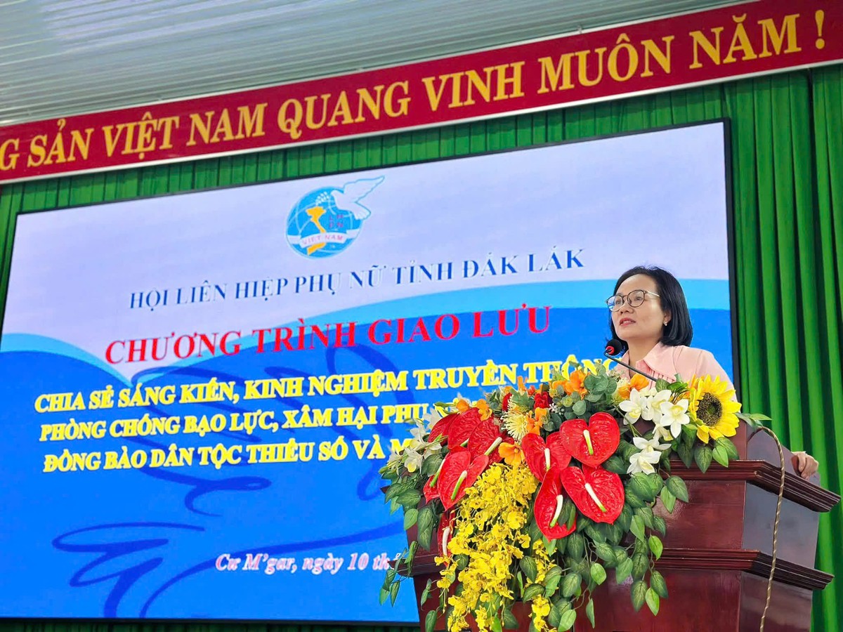 Đắk Lắk: Đổi mới hình thức truyền thông về bình đẳng giới tại vùng đồng bào dân tộc thiểu số- Ảnh 1.