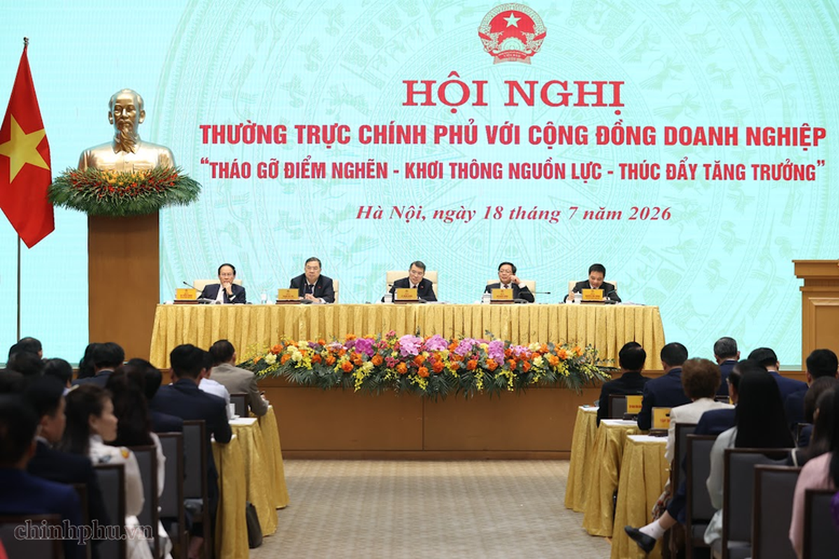 Lần đầu tiên Thường trực Chính phủ khóa mới gặp mặt cộng đồng doanh nghiệp - Ảnh 2.