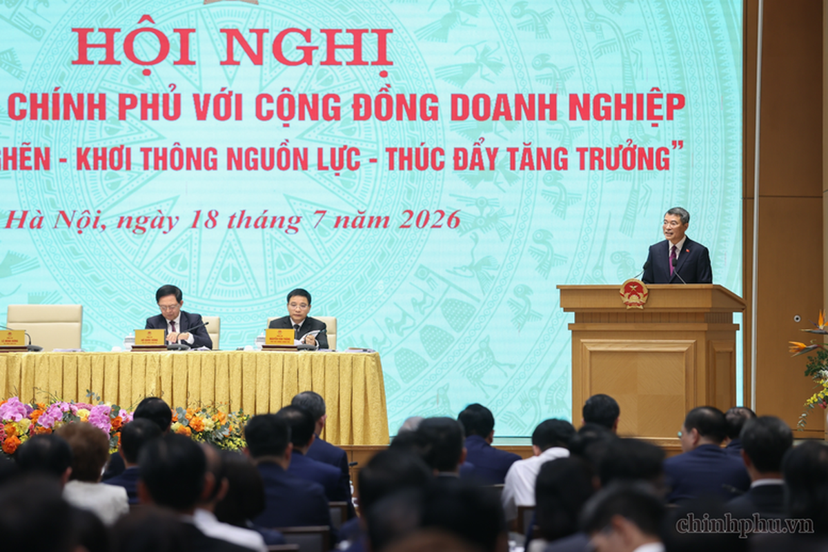 Thủ tướng: Hướng tới tạo lập môi trường đầu tư, kinh doanh thông thoáng, ổn định, minh bạch - Ảnh 1.