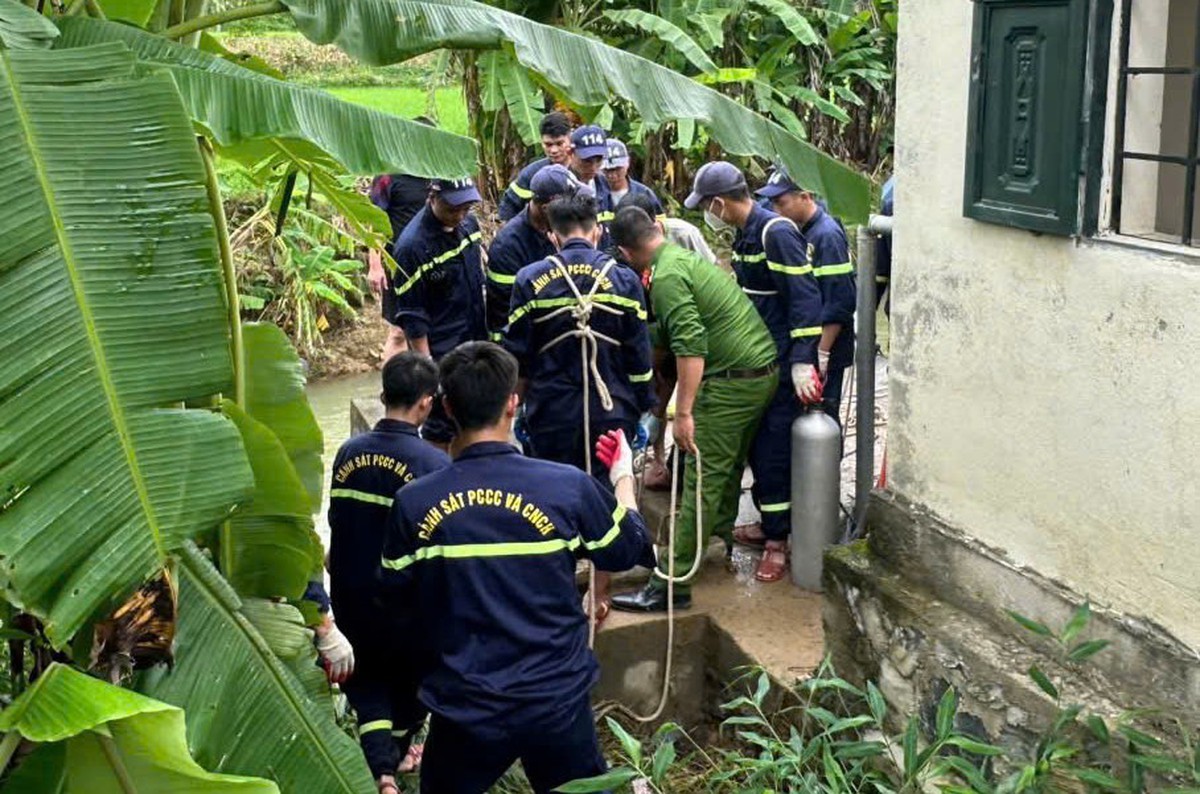 Ngạt khí trong bể chứa nước, 4 người thương vong ở Cao Bằng- Ảnh 2.