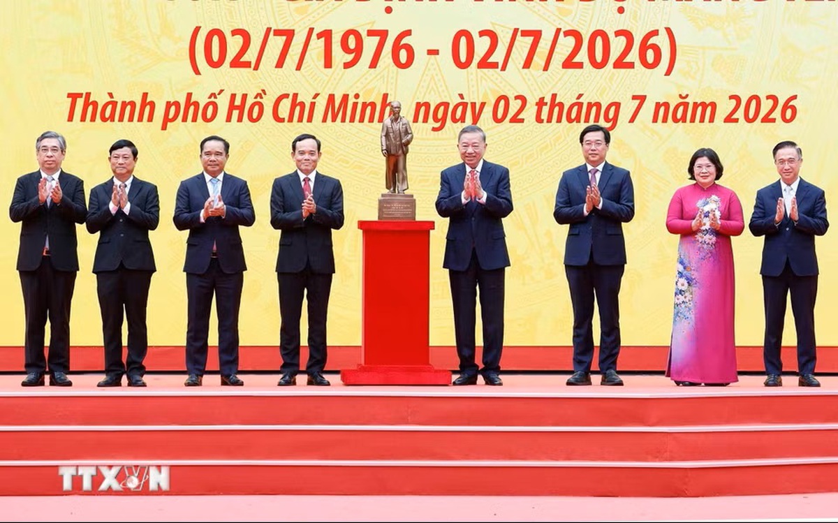 Phát biểu của Tổng Bí thư, Chủ tịch nước Tô Lâm tại Lễ kỷ niệm 50 năm thành phố Sài Gòn - Gia Định vinh dự mang tên Chủ tịch Hồ Chí Minh- Ảnh 2.