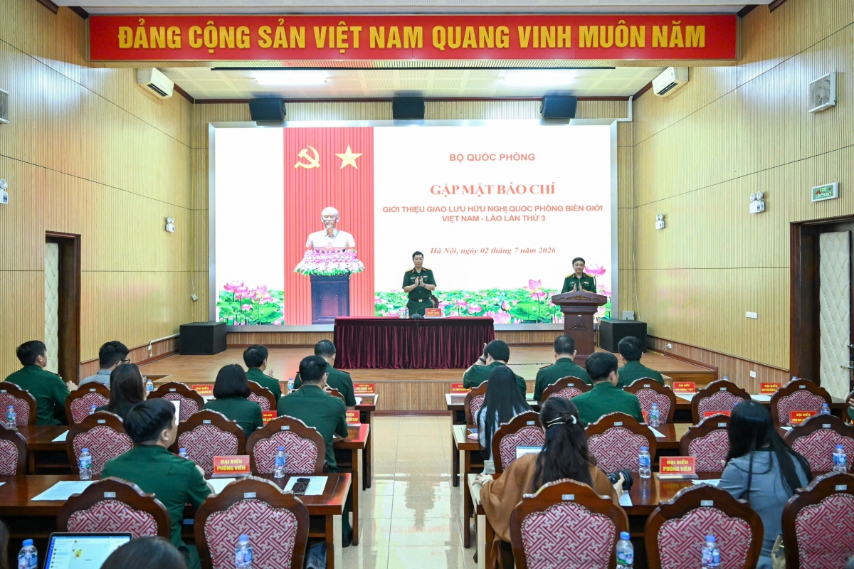 Từ 9-10/7 diễn ra giao lưu hữu nghị quốc phòng biên giới Việt Nam - Lào lần thứ 3- Ảnh 2.