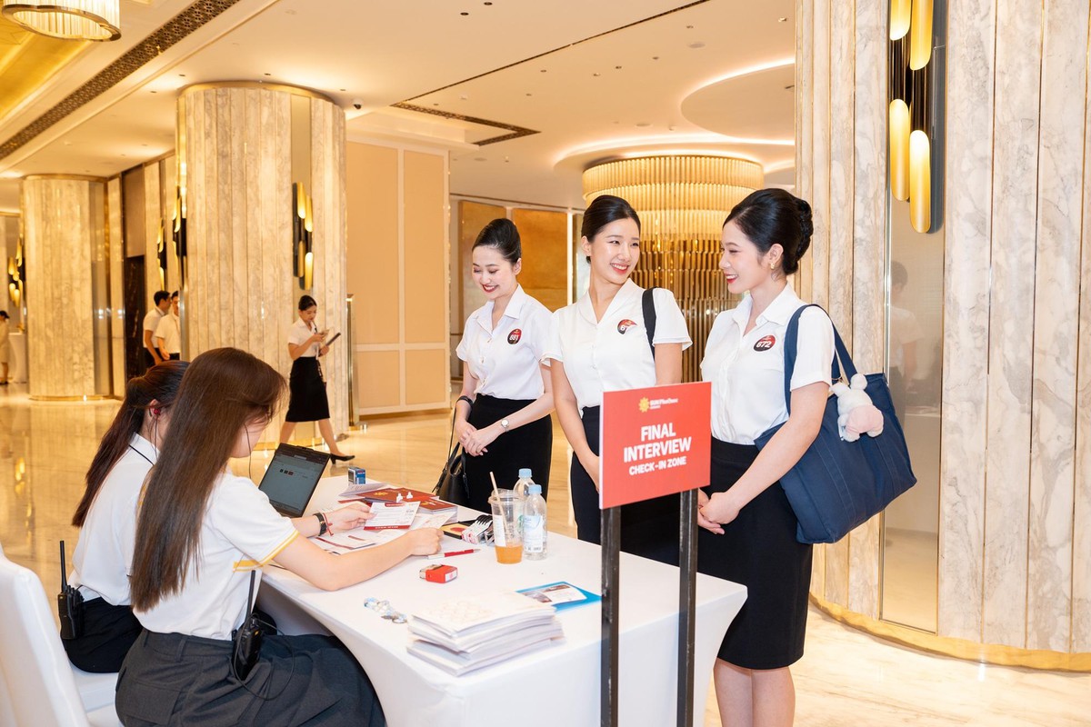 Sức nóng ngày hội tuyển dụng tiếp viên hàng không lớn nhất năm của Sun PhuQuoc Airways tại Hà Nội - Ảnh 15.