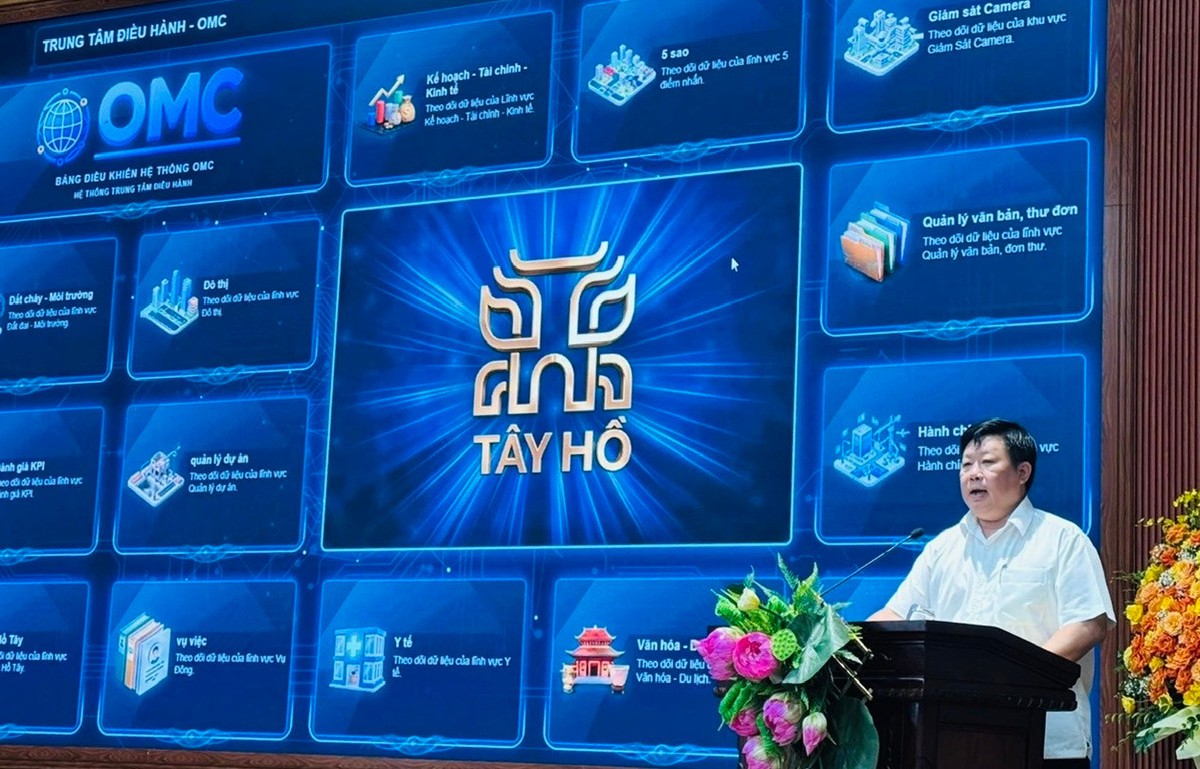 Đẩy mạnh chuyển đổi số, vận hành Trung tâm điều hành OMC - Ảnh 1.