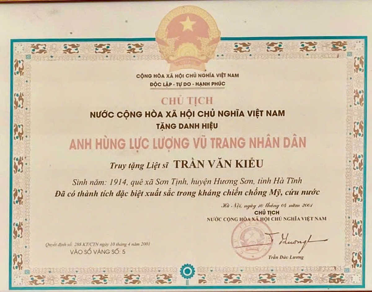 Con gái Anh hùng liệt sĩ Trần Văn Kiểu: Mong hài cốt của cha sớm được nằm cạnh mẹ- Ảnh 1.