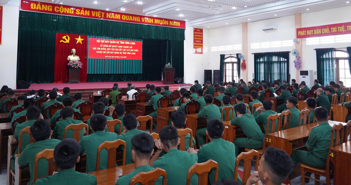 Vĩnh Long thành lập Đội tìm kiếm, quy tập hài cốt liệt sĩ - Ảnh 2.