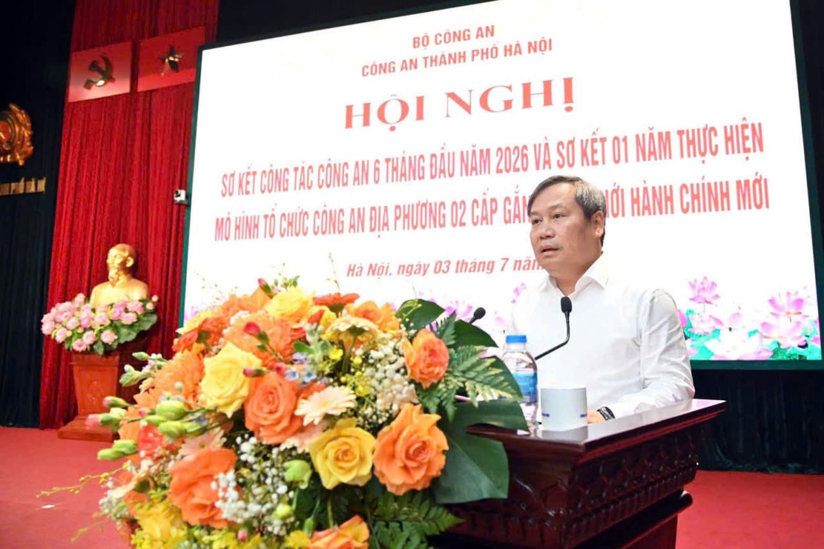 Hà Nội: Tội phạm giảm 23,6% trong 6 tháng đầu năm, giữ vững an ninh trật tự Thủ đô - Ảnh 1.