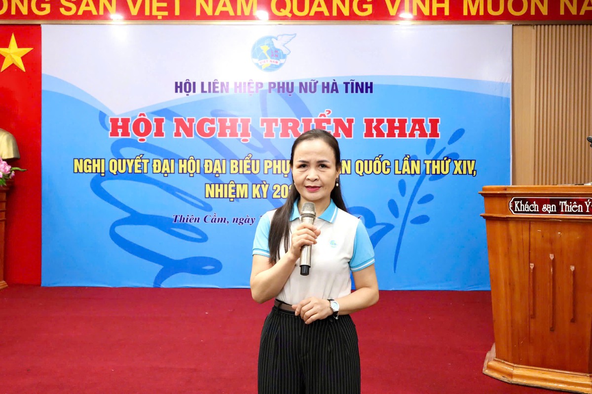 Hà Tĩnh triển khai Nghị quyết Đại hội đại biểu phụ nữ toàn quốc lần thứ XIV- Ảnh 1.