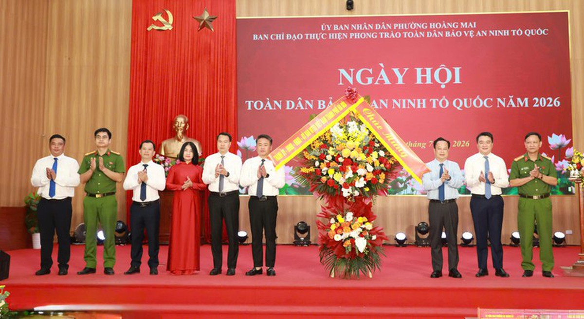 Phường Hoàng Mai phát huy sức mạnh toàn dân, giữ vững an ninh từ cơ sở- Ảnh 3.