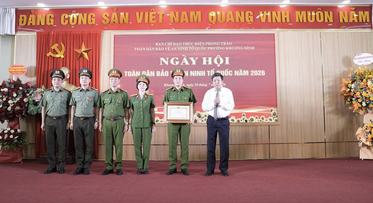 Hà Nội: Phường Khương Đình phát huy sức mạnh toàn dân bảo vệ an ninh Tổ quốc- Ảnh 2.