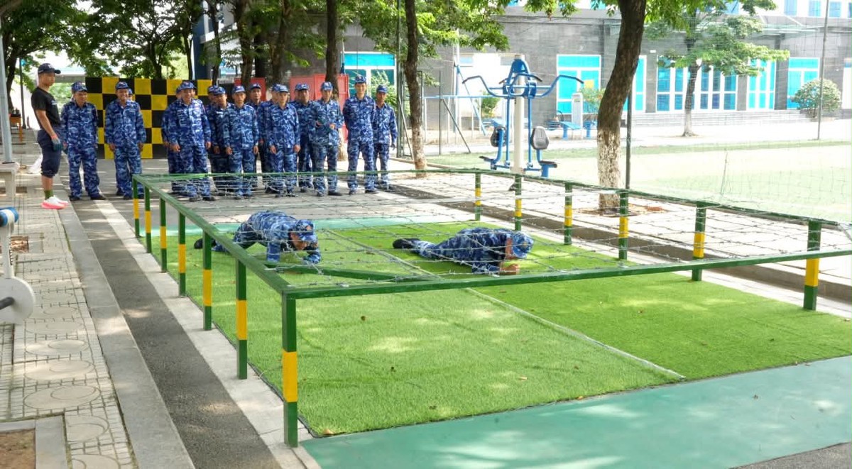 Cảnh sát biển tích cực luyện tập để tham gia Hội thao Phòng thủ dân sự toàn quân năm 2026- Ảnh 1.