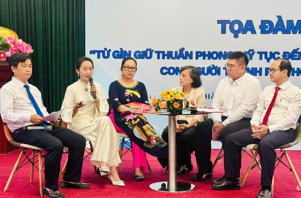 Xây dựng hệ giá trị con người TPHCM từ nền tảng thuần phong mỹ tục - Ảnh 2.
