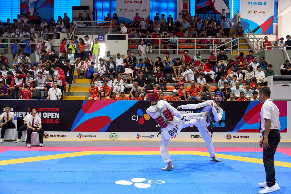 Giải Vô địch Taekwondo Thanh thiếu niên Quốc gia CJ 2026 thu hút 1.000 vận động viên tranh tài- Ảnh 1.