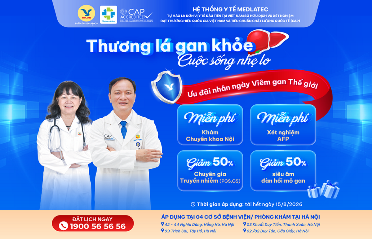 Hưởng ứng Ngày Viêm gan Thế giới 28/7: Miễn phí khám và xét nghiệm tầm soát nguy cơ ung thư gan tại MEDLATEC - Ảnh 3.