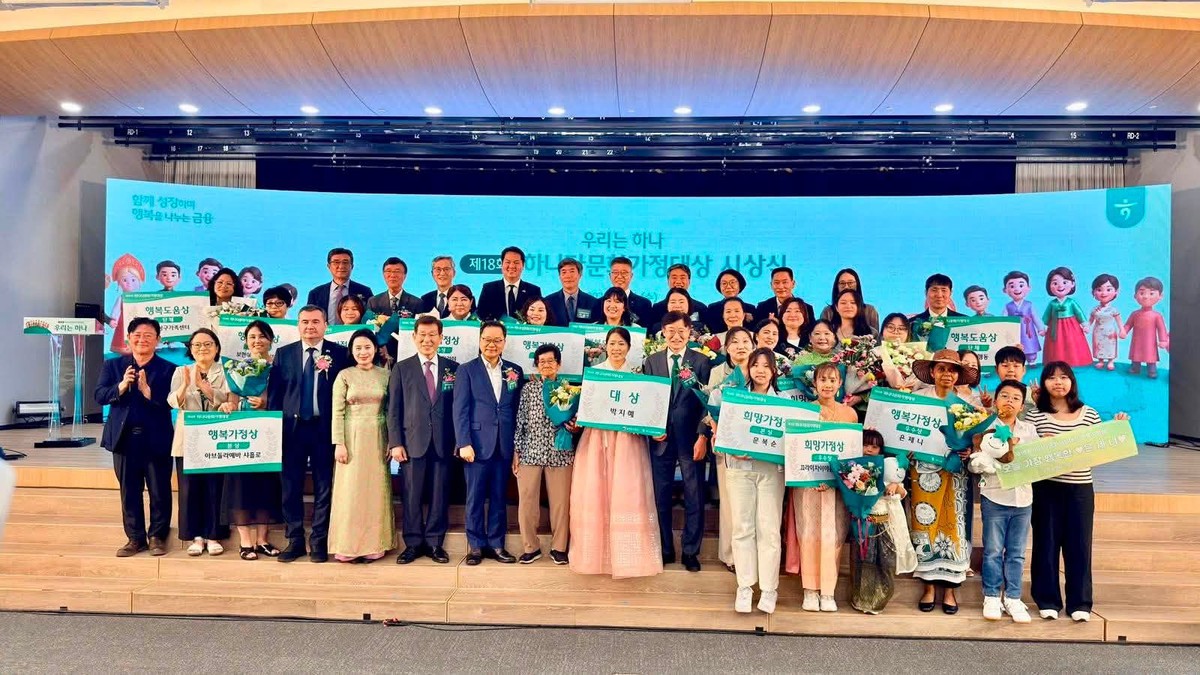 Gia đình đa văn hóa: Những nhịp cầu gắn kết tình hữu nghị Việt Nam - Hàn Quốc - Ảnh 1.