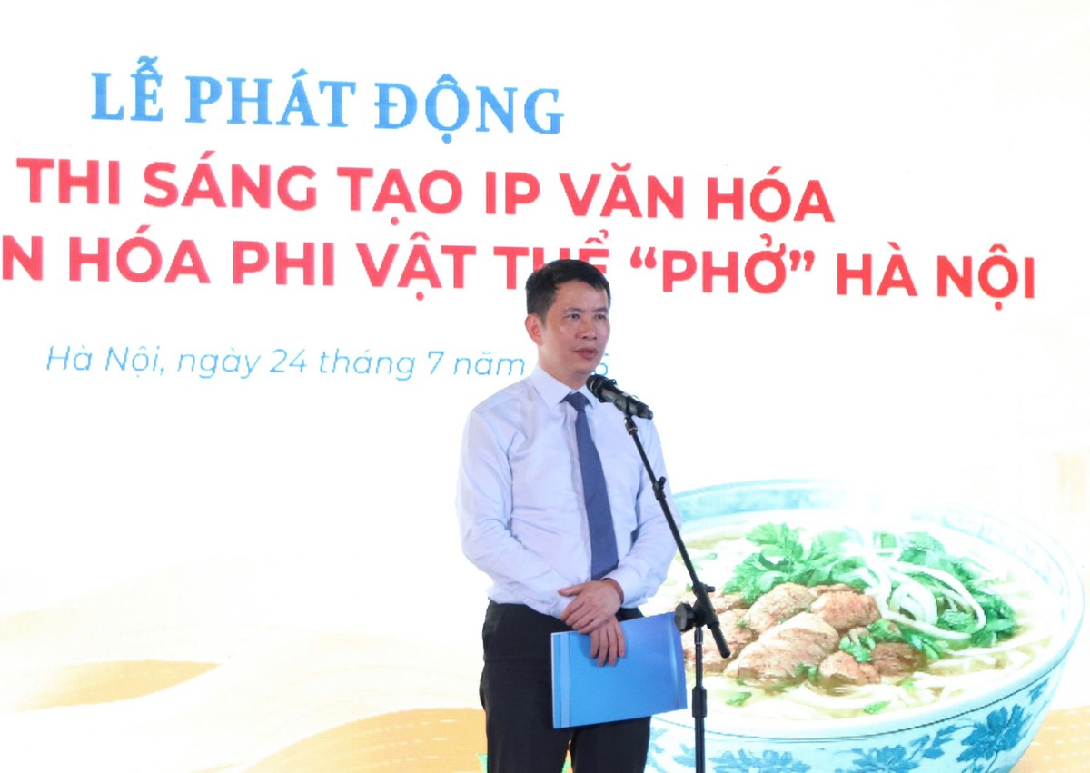 Phát động cuộc thi Sáng tạo IP văn hóa từ di sản văn hóa phi vật thể “Phở” Hà Nội- Ảnh 1.