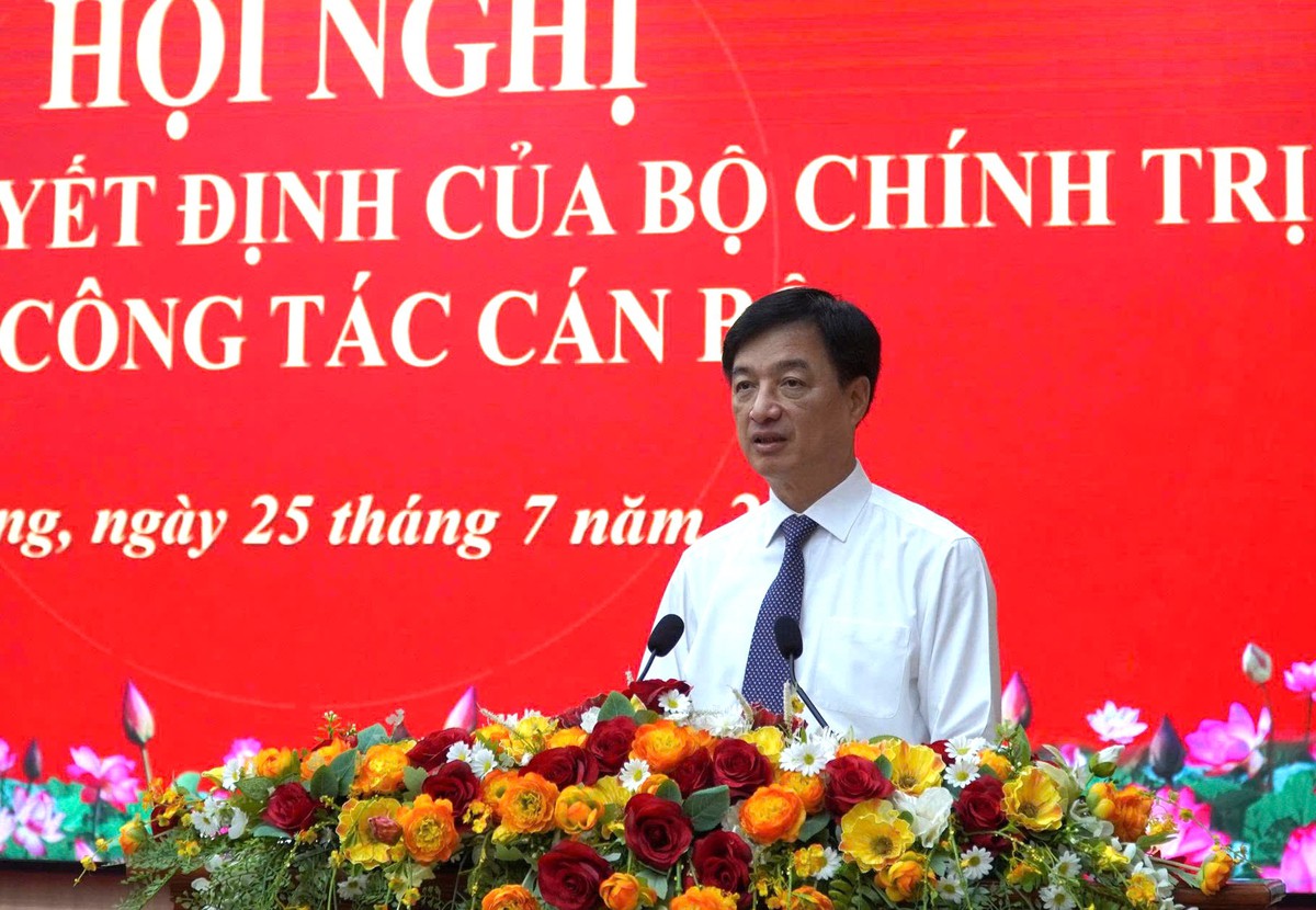 Ông Lê Quang Tùng giữ chức Bí thư Tỉnh ủy An Giang- Ảnh 1.