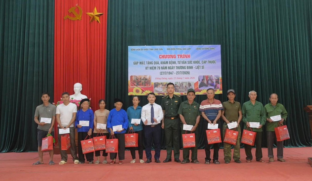Những hoạt động tri ân ý nghĩa dịp 27/7 ở Lạng Sơn- Ảnh 2.