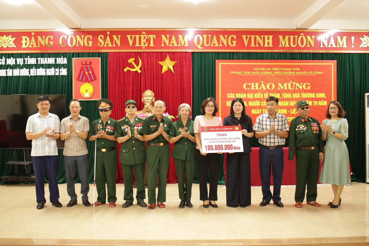 Agribank lan tỏa nghĩa tình tri ân thương binh - liệt sĩ, người có công với cách mạng - Ảnh 5.