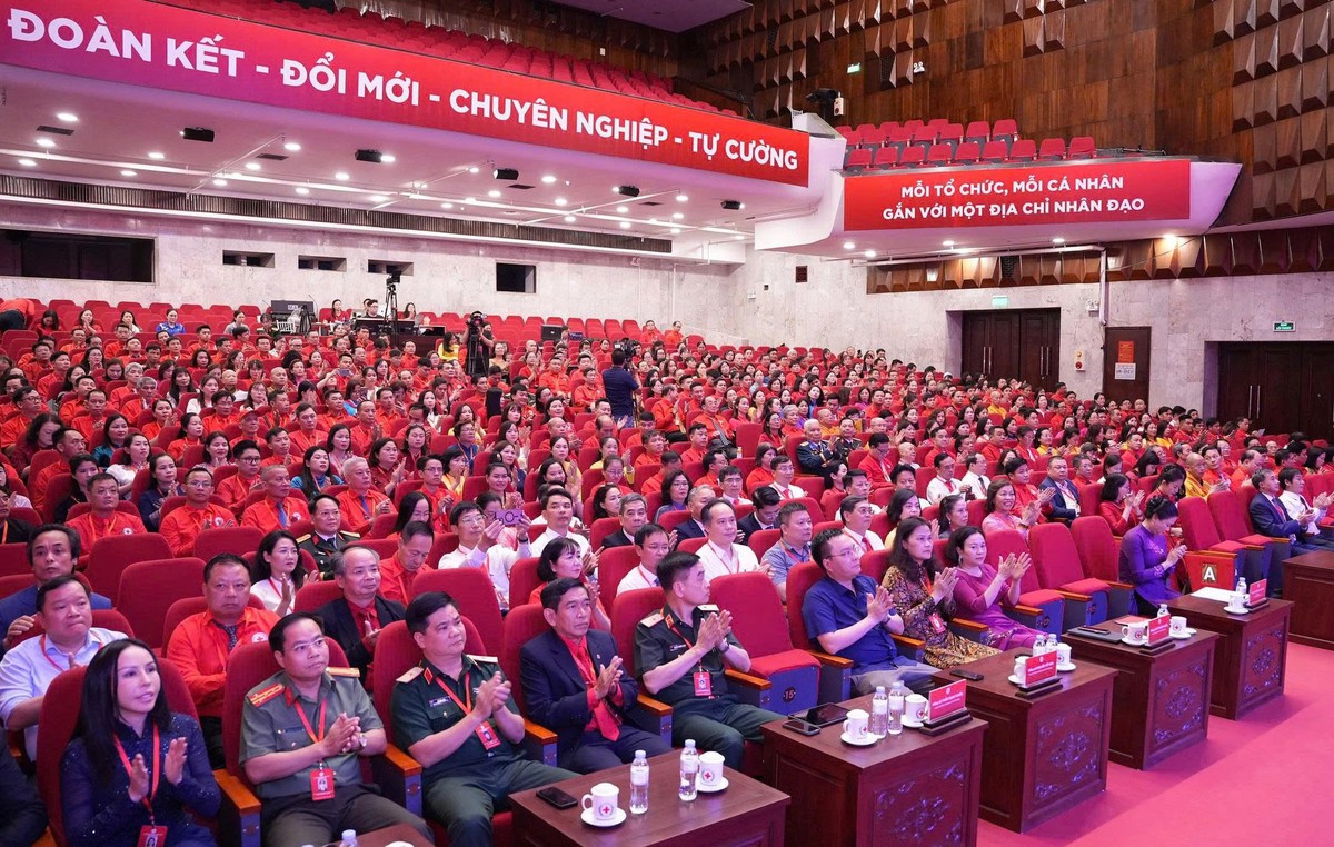 Khai mạc Đại hội đại biểu toàn quốc Hội Chữ thập đỏ Việt Nam lần thứ XII- Ảnh 3.