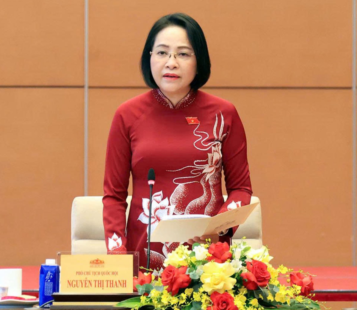 Phó Chủ tịch Quốc hội Nguyễn Thị Thanh gặp mặt Mẹ Việt Nam Anh hùng, người có công tiêu biểu - Ảnh 1.