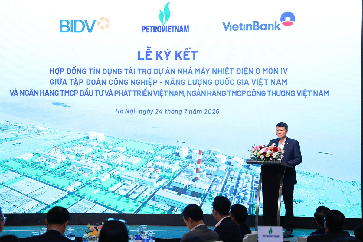 Petrovietnam hoàn tất thu xếp 7.300 tỷ đồng cho Dự án Nhà máy Nhiệt điện Ô Môn IV- Ảnh 1.