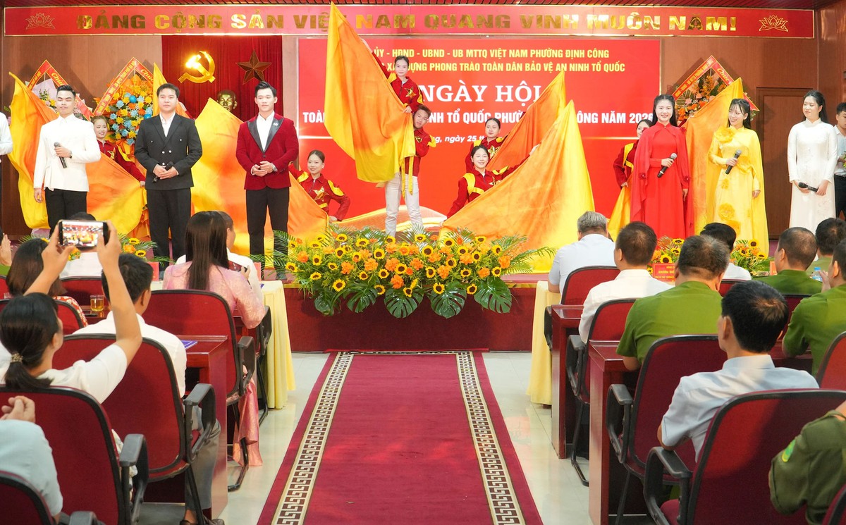 Phường Định Công tổ chức Ngày hội toàn dân bảo vệ an ninh Tổ quốc năm 2026- Ảnh 1.