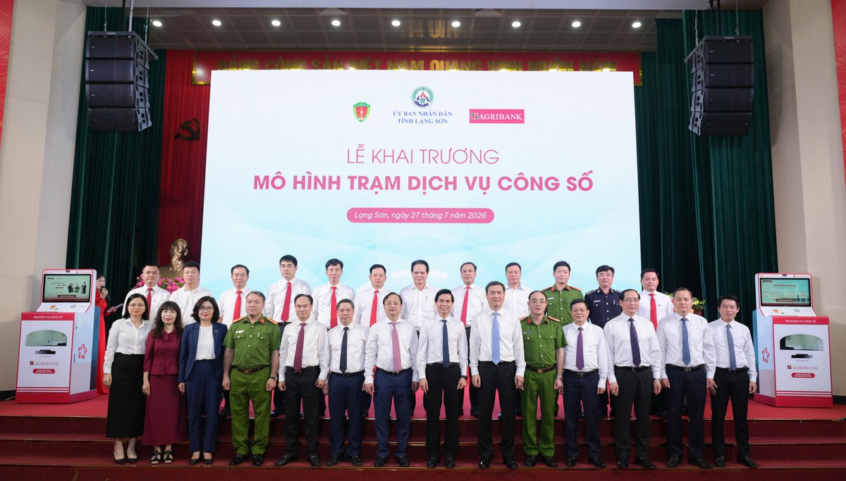 Agribank đồng hành cùng tỉnh Lạng Sơn ra mắt Trạm dịch vụ công số: Ứng dụng công nghệ trong cải cách hành chính, xây dựng thế hệ “công dân số” - Ảnh 9.