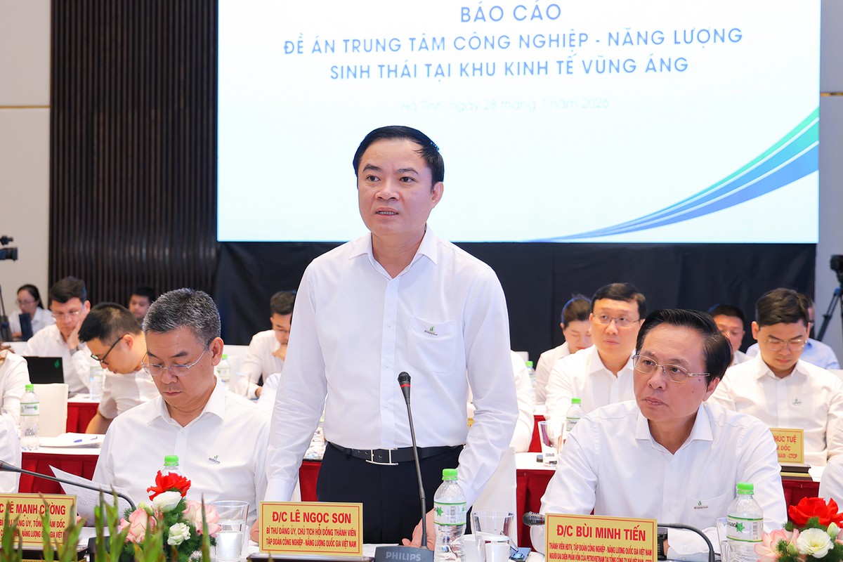 Petrovietnam và Hà Tĩnh thúc đẩy hình thành Trung tâm Công nghiệp - Năng lượng sinh thái tại Vũng Áng- Ảnh 1.