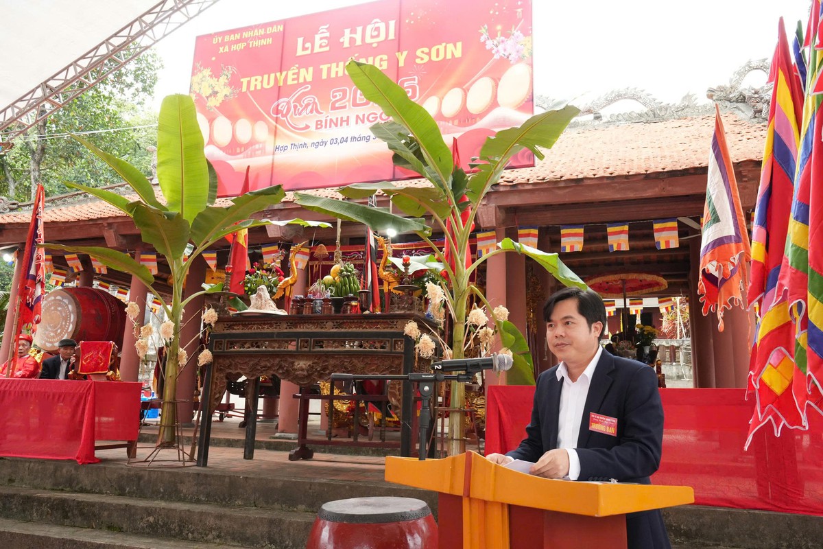 Xây dựng môi trường văn hóa trong lễ hội: Hợp Thịnh tạo chuyển biến từ những việc làm thiết thực - Ảnh 1.