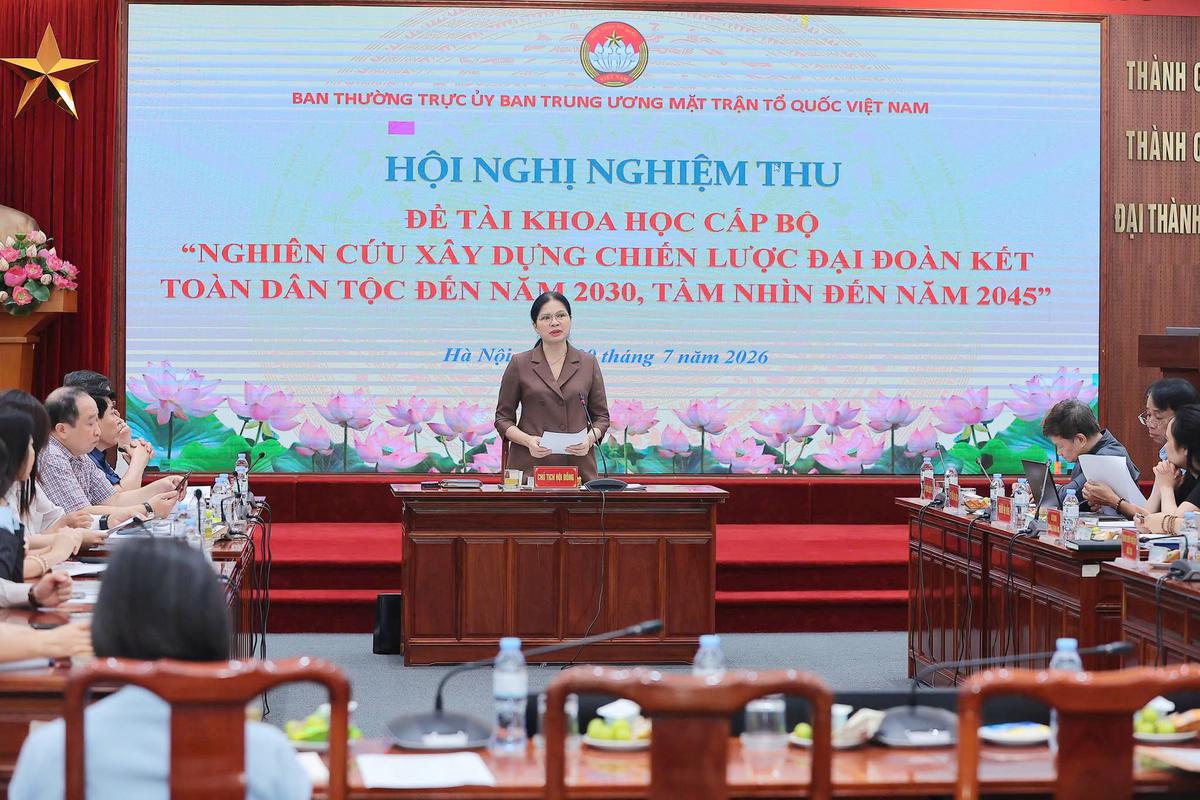 Phát huy vai trò của MTTQ Việt Nam, xây dựng chiến lược đại đoàn kết toàn dân tộc đến năm 2030 - Ảnh 5.