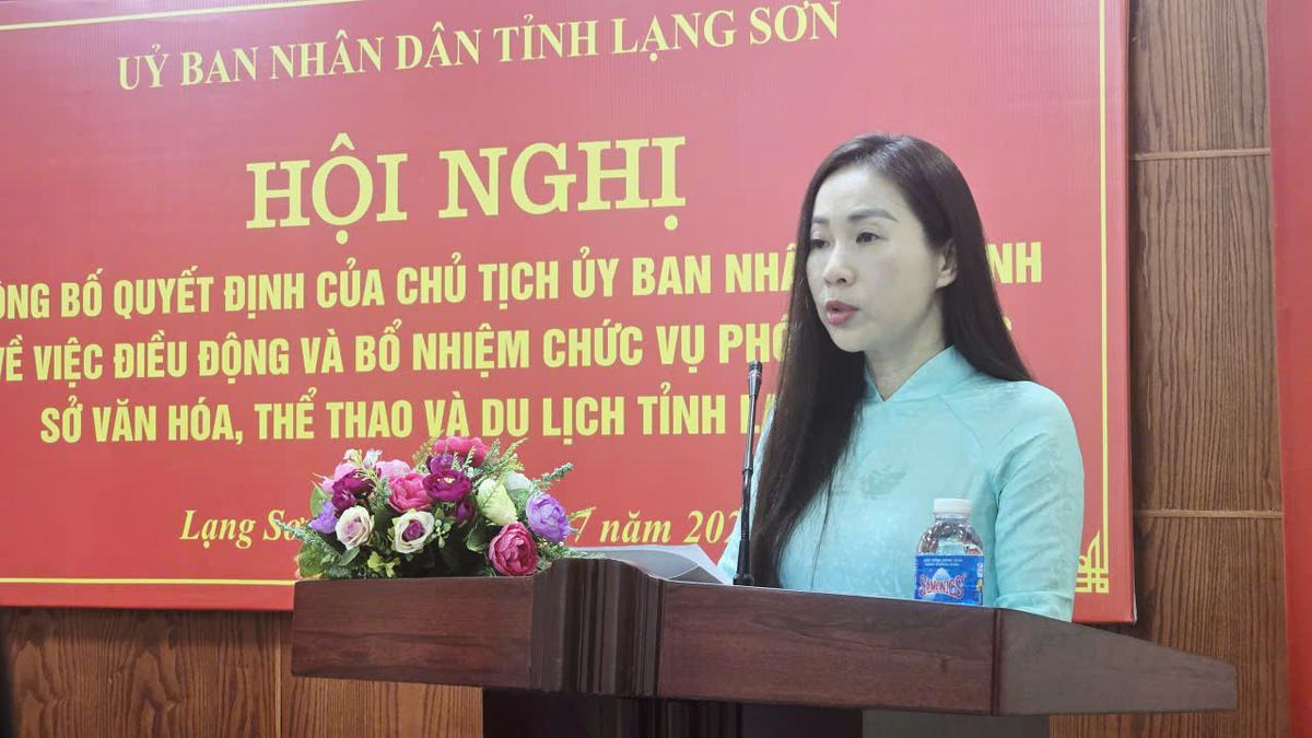 Bà Trần Thị Bích Hạnh làm Phó Giám đốc Sở Văn hóa- Thể thao và Du lịch tỉnh Lạng Sơn - Ảnh 3.
