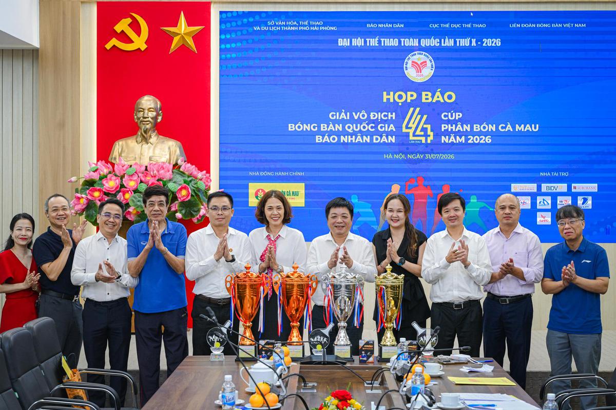 Gần 140 vận động viên tranh tài tại Giải Vô địch bóng bàn quốc gia Báo Nhân Dân - Ảnh 1.
