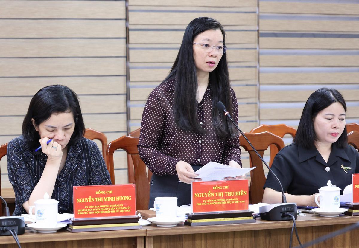 Đảng ủy TƯ Hội LHPN Việt Nam: Đẩy mạnh xây dựng Đảng, chuyển đổi số và kiện toàn bộ máy cơ sở - Ảnh 4.