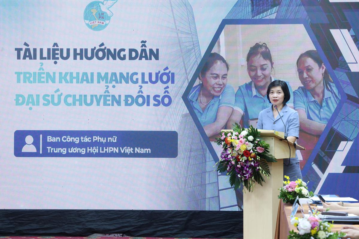 Mạng lưới “Đại sứ Chuyển đổi số”: Lực lượng nòng cốt giúp phụ nữ thu hẹp khoảng cách số và tự tin hội nhập - Ảnh 2.