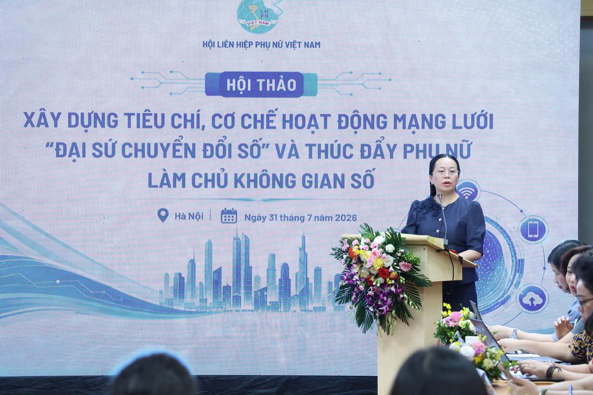 Mạng lưới “Đại sứ Chuyển đổi số”: Lực lượng nòng cốt giúp phụ nữ thu hẹp khoảng cách số và tự tin hội nhập - Ảnh 4.