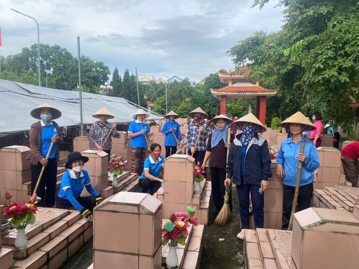 Phụ nữ Bắc Ninh góp sức cùng Chiến dịch 500 ngày đêm tìm lại danh tính liệt sĩ- Ảnh 4.
