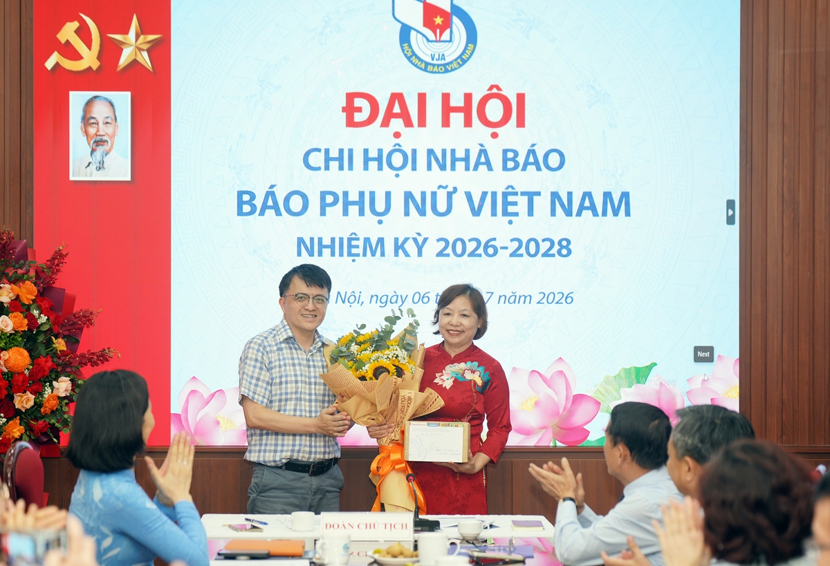 Đại hội Chi hội Nhà báo Báo Phụ nữ Việt Nam: Đoàn kết, kỷ cương, đổi mới, sáng tạo và phát triển bền vững- Ảnh 22.