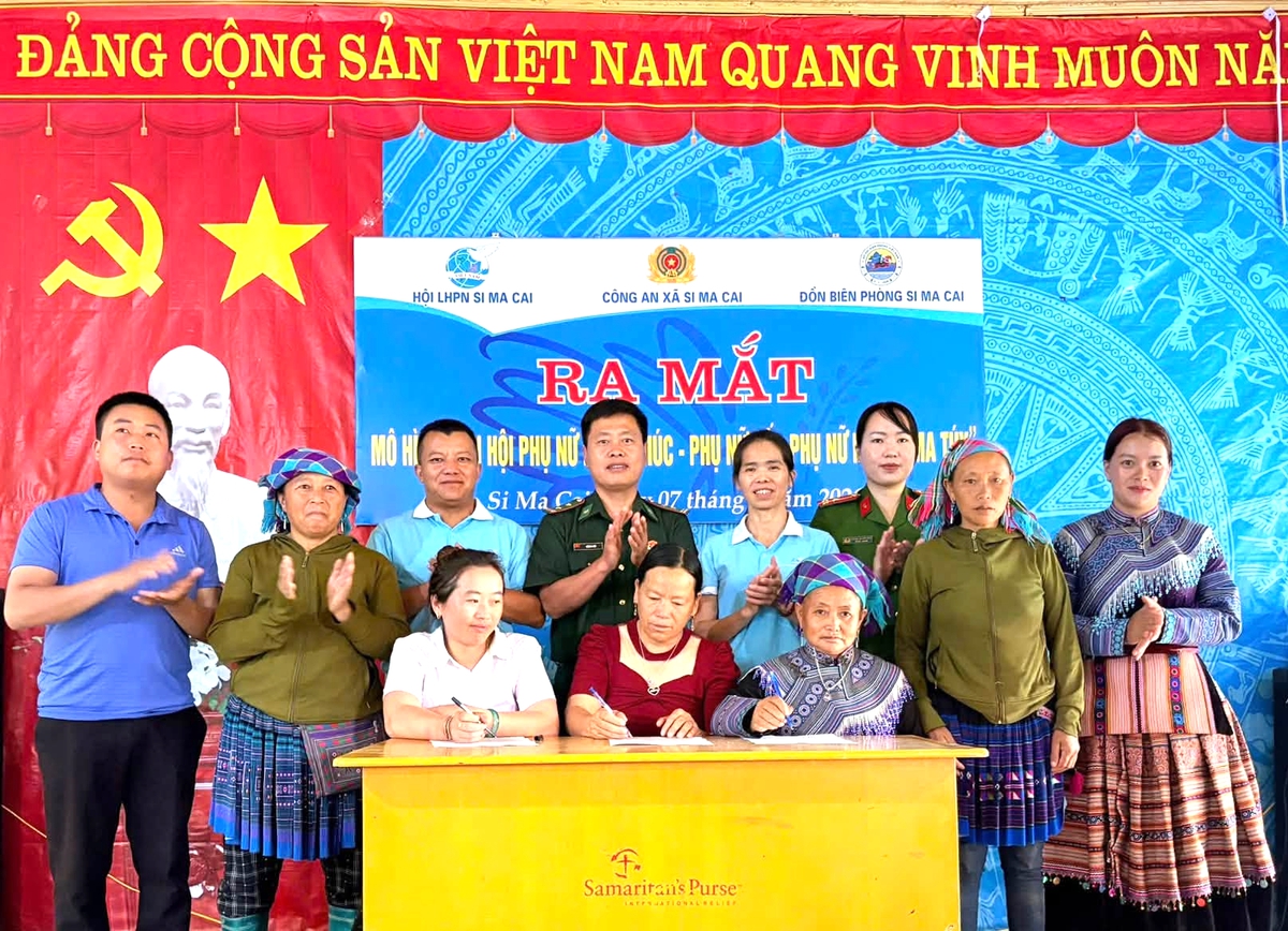 Lào Cai: Ra mắt 3 mô hình "Chi hội phụ nữ hạnh phúc - Chi hội phụ nữ số - Chi hội phụ nữ không ma túy"- Ảnh 1.