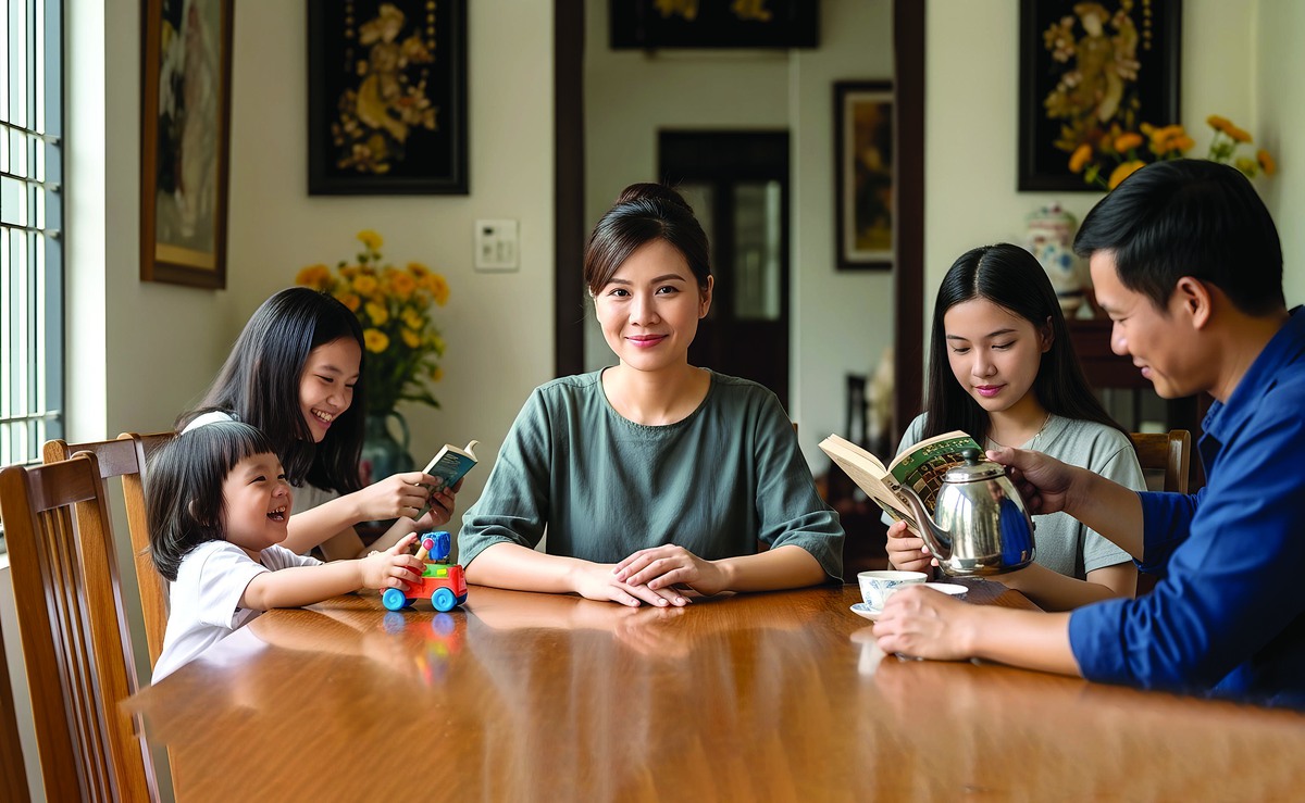 Phụ nữ giữ nhịp gia đình ra sao? - Ảnh 1.