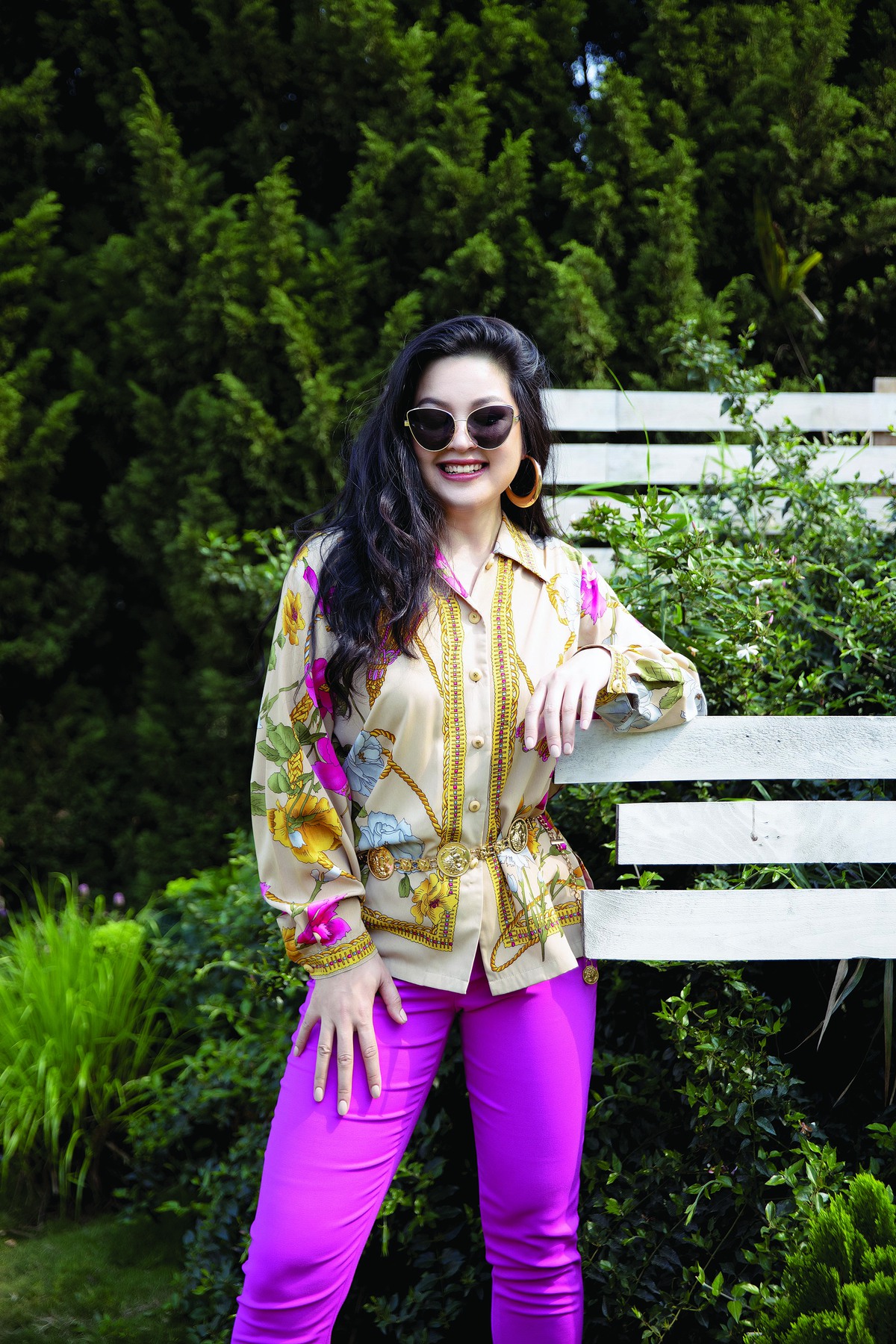 MC Thu Hương và "cuộc chơi" với thời trang vintage- Ảnh 2.