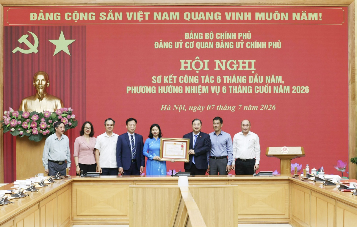Phó Thủ tướng Thường trực Phạm Gia Túc dự công bố quyết định thành lập cơ quan Đảng ủy Chính phủ - Ảnh 4.